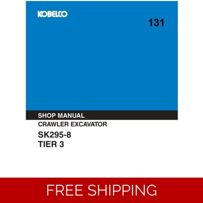 KOBELCO SK295-8 TIER 3 EXCAVATOR WORKSHOP REPAIR MANUAL KOBELCO SK295-8 TIER 3 EXCAVATOR WORKSHOP REPAIR MANUAL